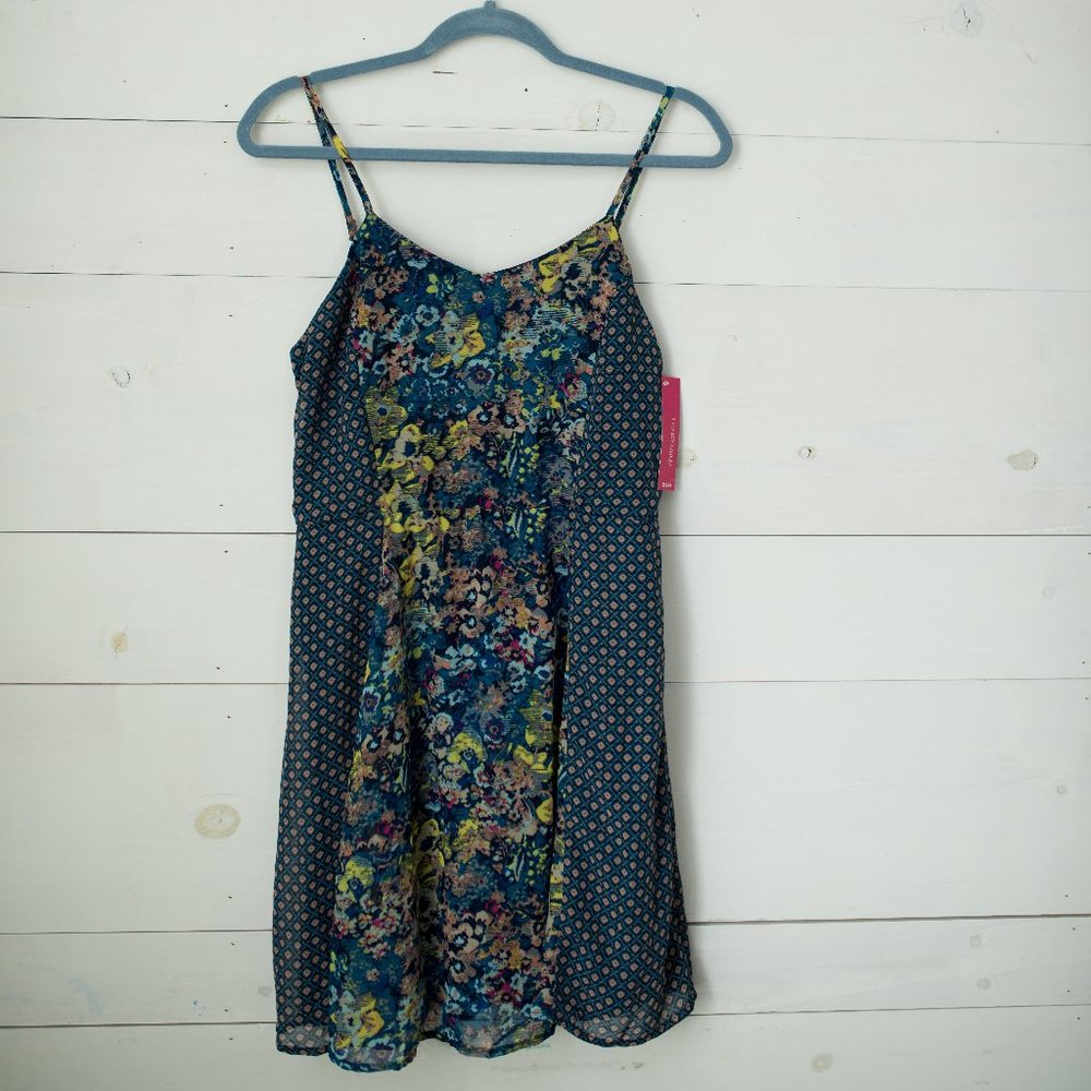 Women's Multi Pattern Spaghetti Strap Dress